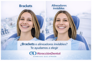 brackets o alineadores invisibles comparación de tratamientos de ortodoncia en Lima