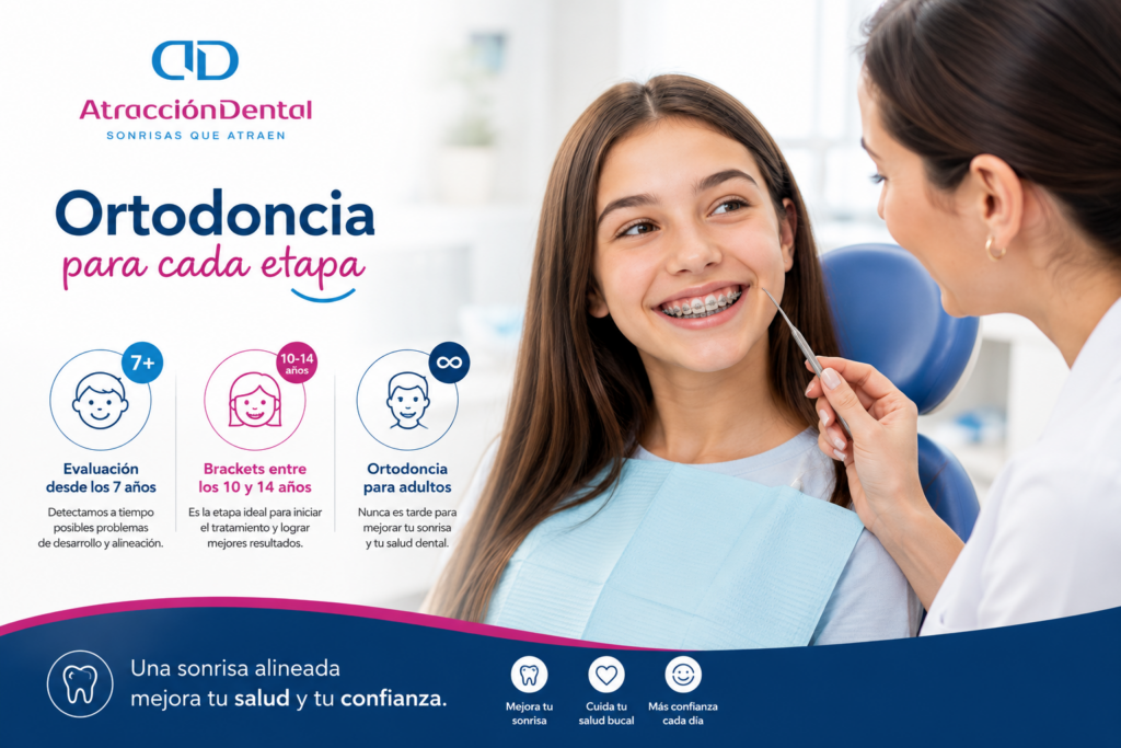 A que edad se ponen los brackets